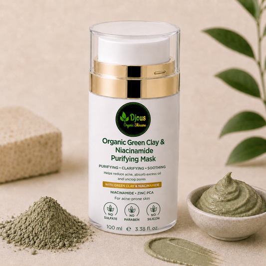 Organic Green Clay &amp; Niacinamide Purifying Mask