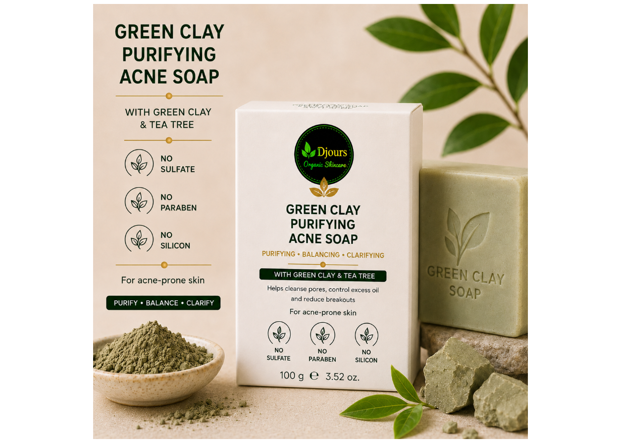 Green Clay Organic Soap