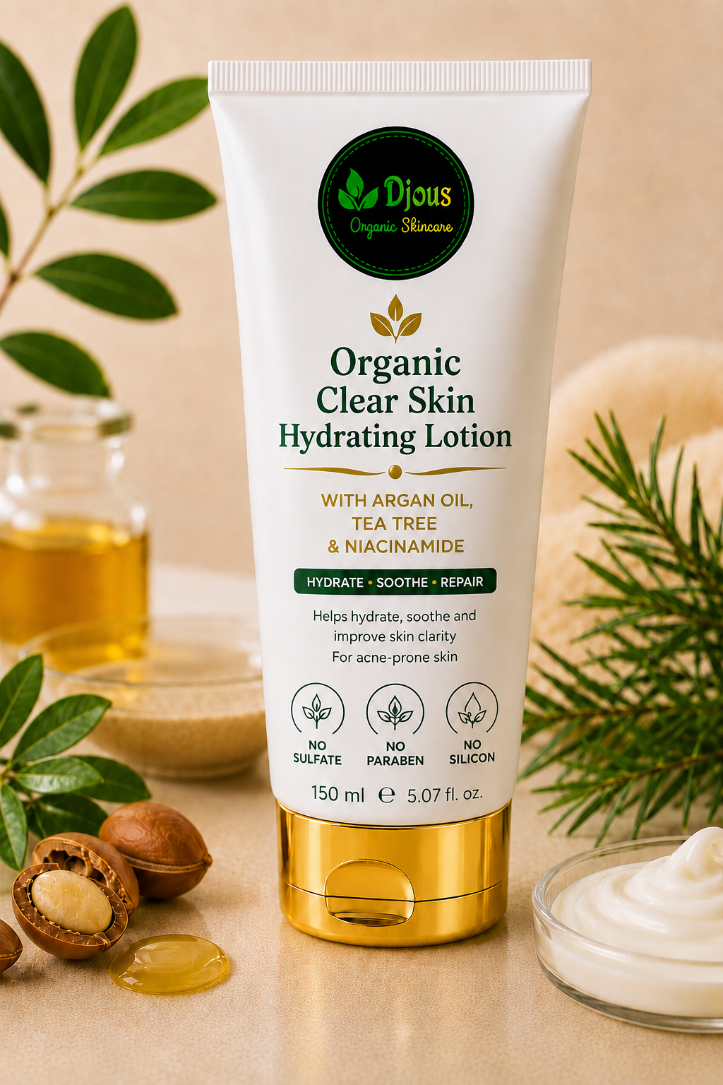 Organic Clear Skin Hydrating Lotion