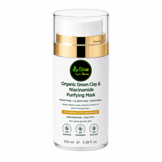 Organic Green Clay &amp; Niacinamide Purifying Mask