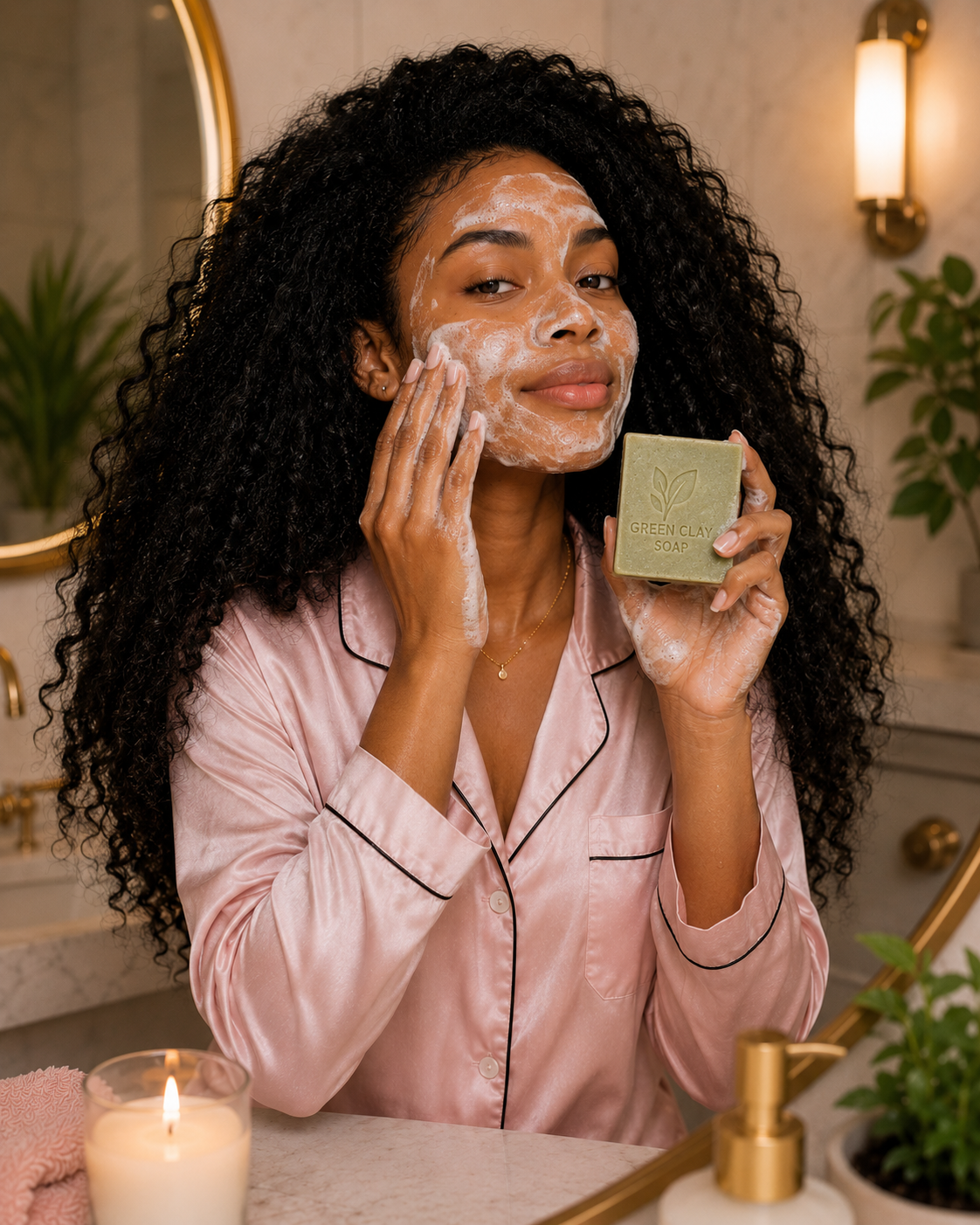 Green Clay Organic Soap